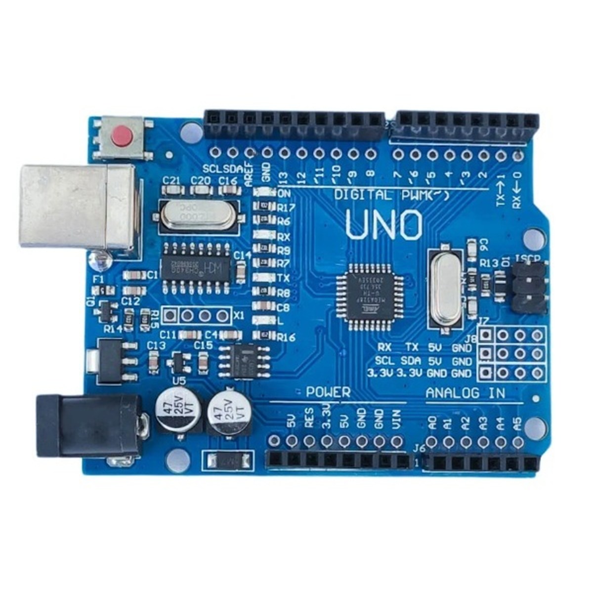 Placa Uno R3 Atmega328p (compatível Arduino) - Imagem 3
