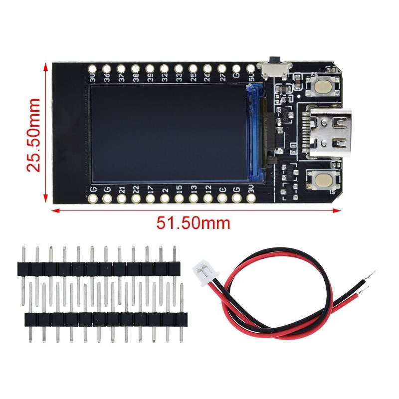 Ttgo T display Esp32 Lcd 1 14 - Imagem 4