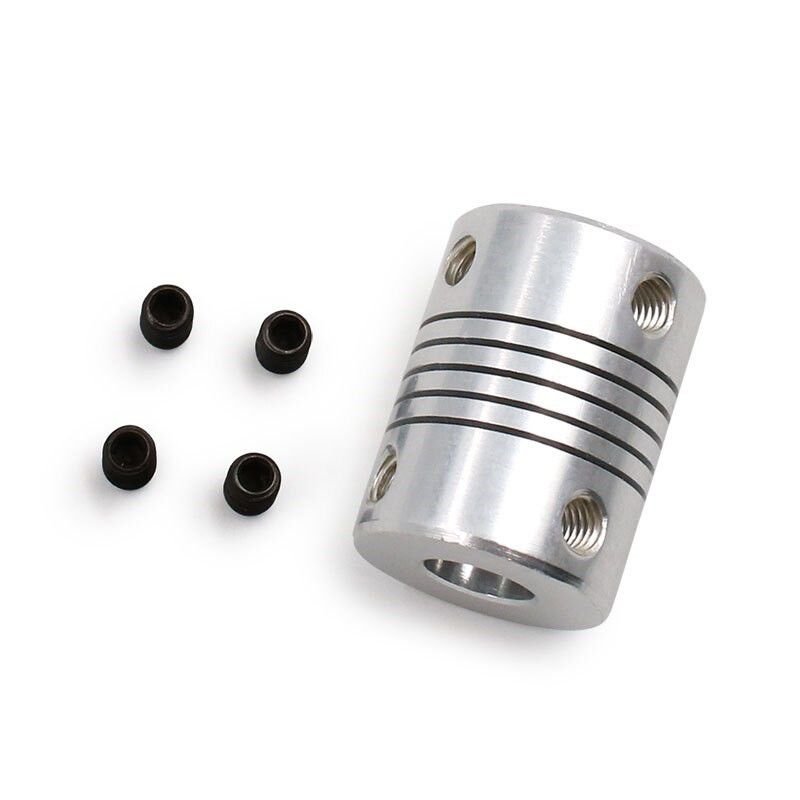 Acoplamento Flexível para Motor de Passo Eixo 5x8mm
