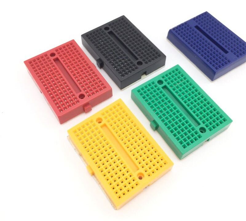Mini Protoboard 170 pontos Branco - Imagem 3