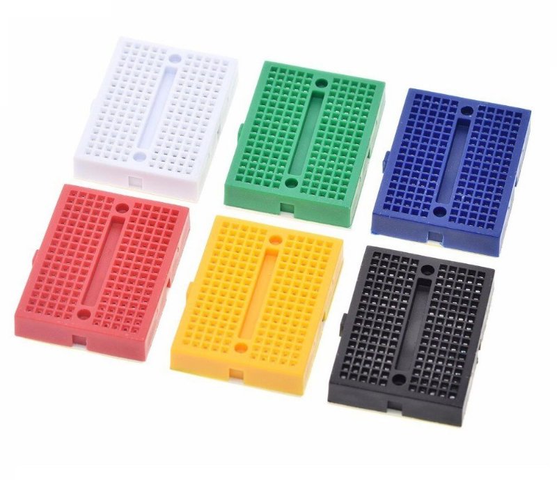 Mini Protoboard 170 pontos Branco - Imagem 4