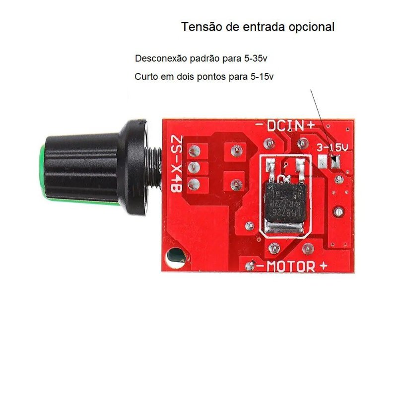 Módulo Controle de Velocidade de motor DC PWM - Imagem 6