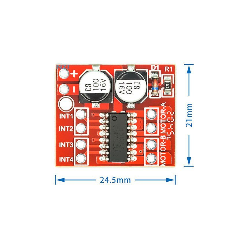 Driver Ponte H Dupla L298N para Motor DC e Motor de Passo - Imagem 2