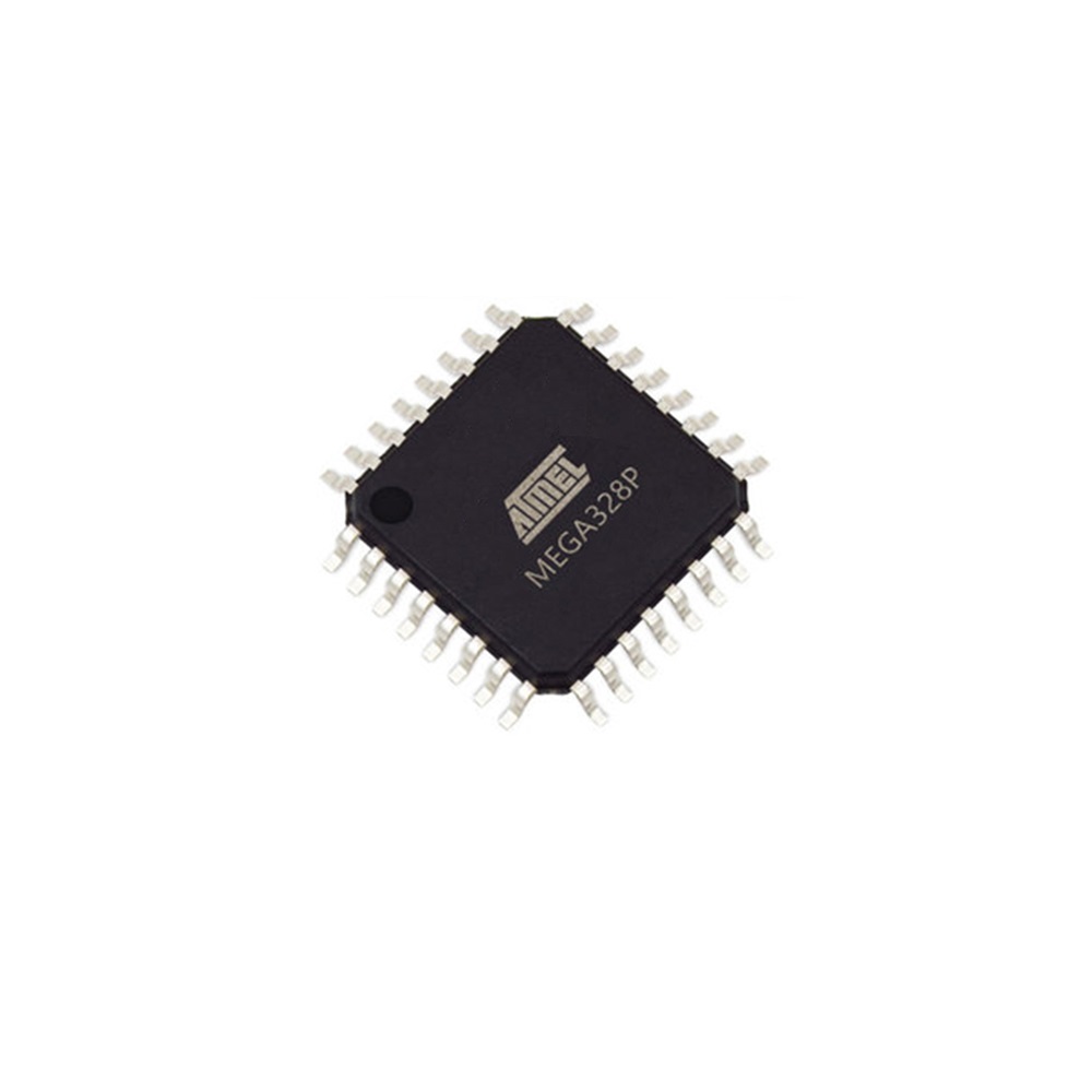Microcontrolador ATmega328P SMD (utilizado pelas placas UNO)
