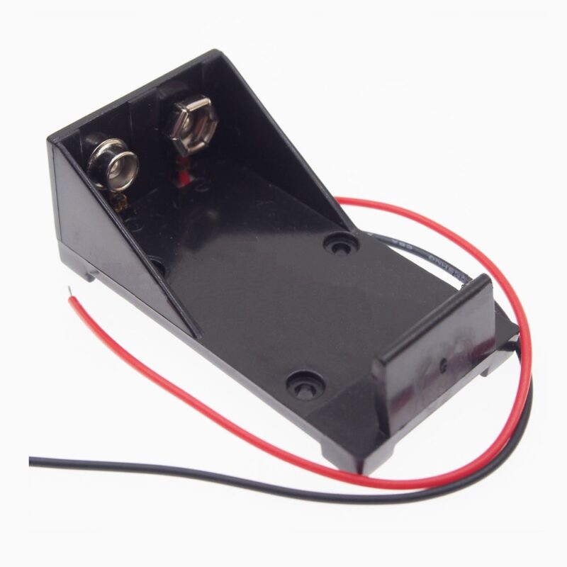 Suporte para Bateria 9V case
