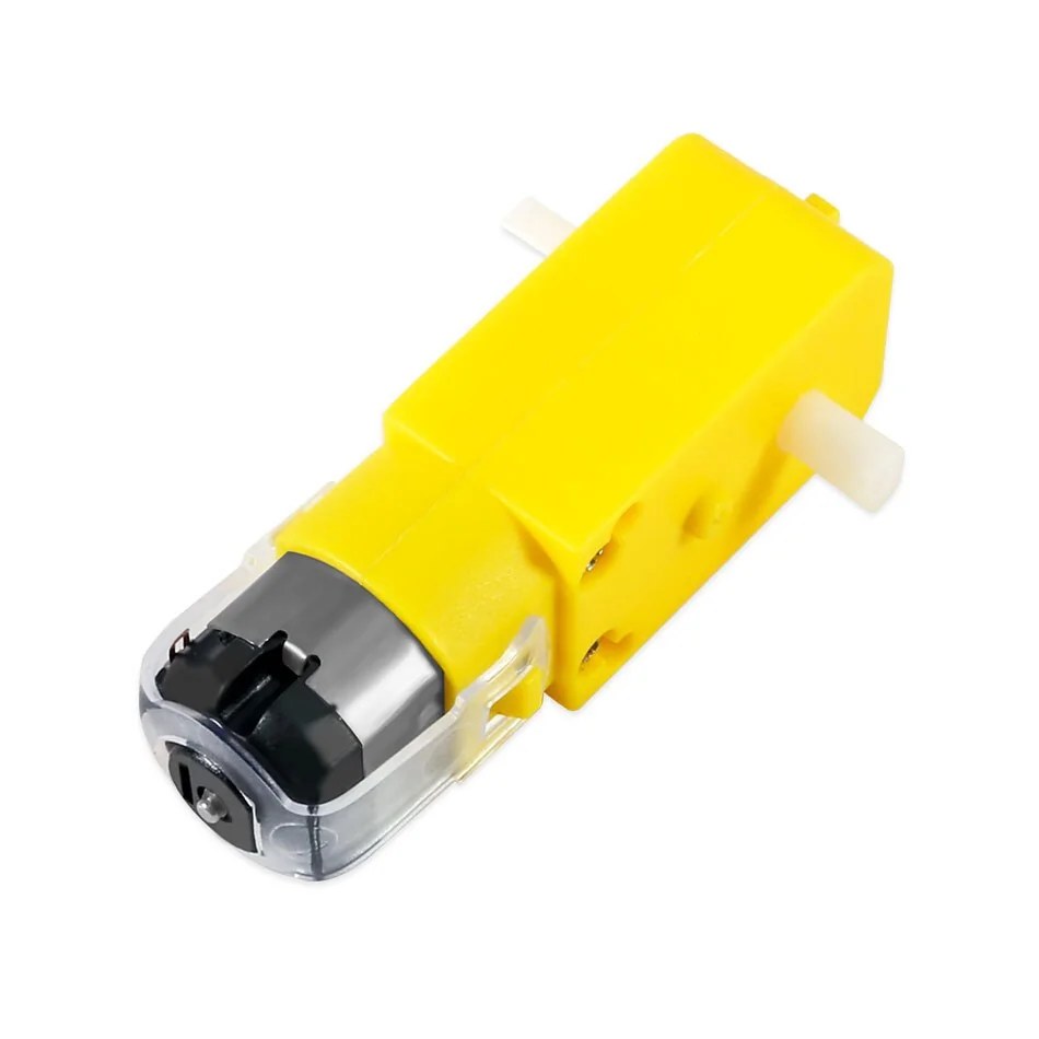Motor DC 3-6V Eixo Duplo com Caixa de Redução