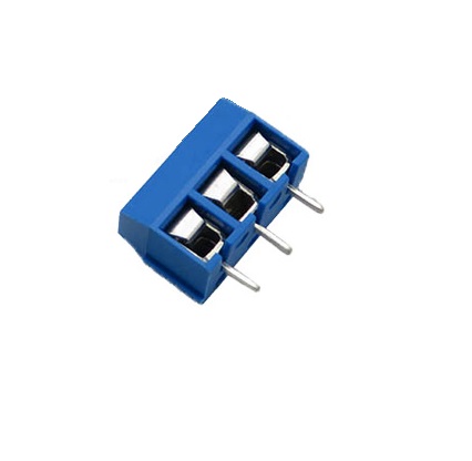 Borne AZUL KRE 3 vias 5mm pitch