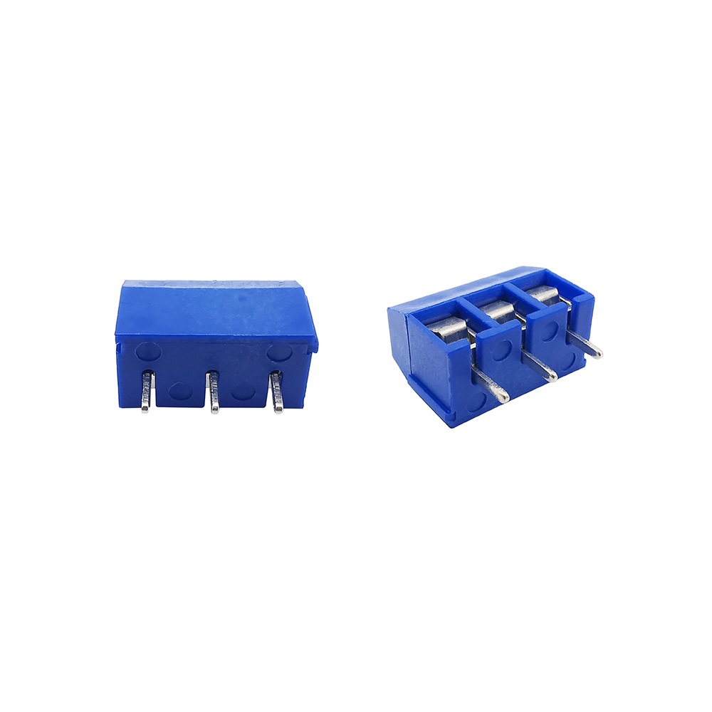 Borne AZUL KRE 3 vias 5mm pitch - Imagem 3