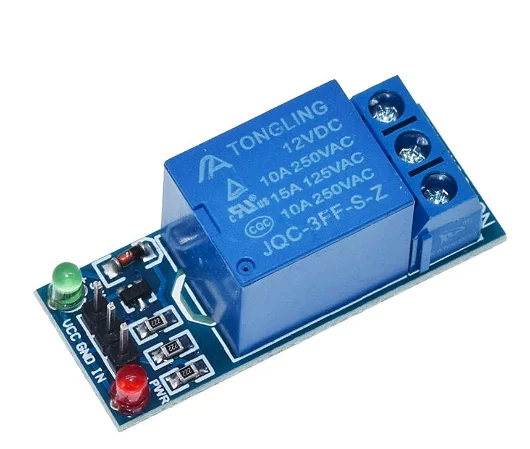 Módulo Relé 1 Canal 12V 10A com Led Indicador