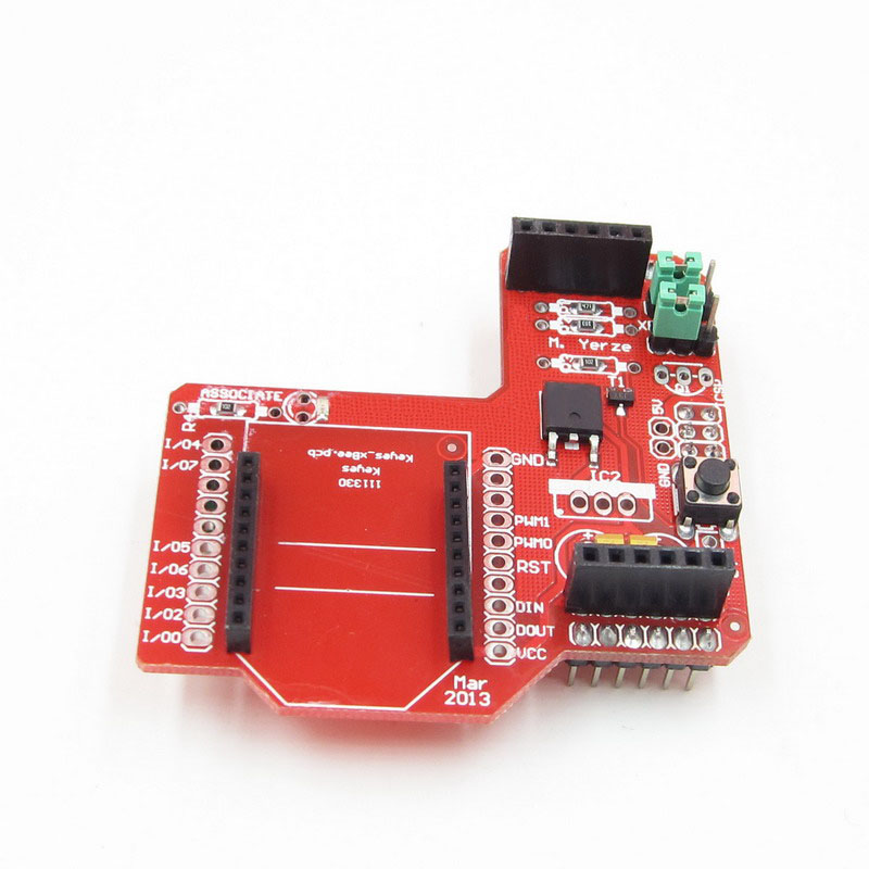 Shield de Expansão Xbee Zigbee vermelho - Imagem 3