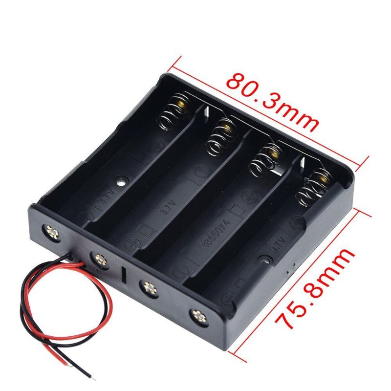 Suporte para 4 Pilhas AA Case 4 - Imagem 2