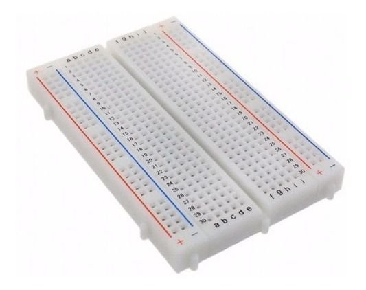 Protoboard Breadboard 400 Pontos Furos Prototipo Arduino