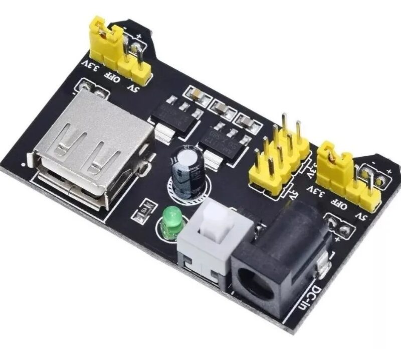 Módulo Fonte para Protoboard 5V / 3.3V 700mA