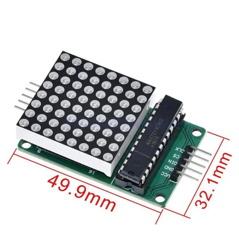 Módulo Matriz de LED 8x8 com Controlador MAX7219 - Imagem 3