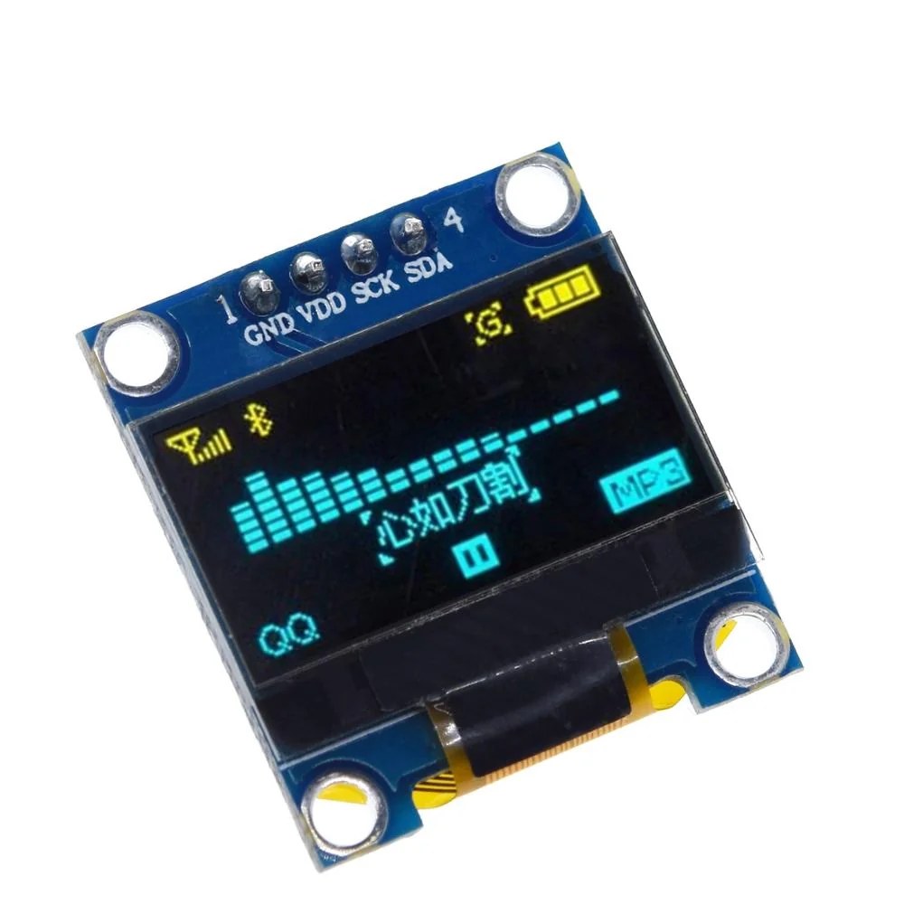 Display OLED 0,96" I2C Azul (128x64)