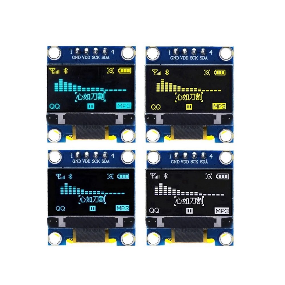 Display OLED 0,96" I2C Azul (128x64) - Imagem 3