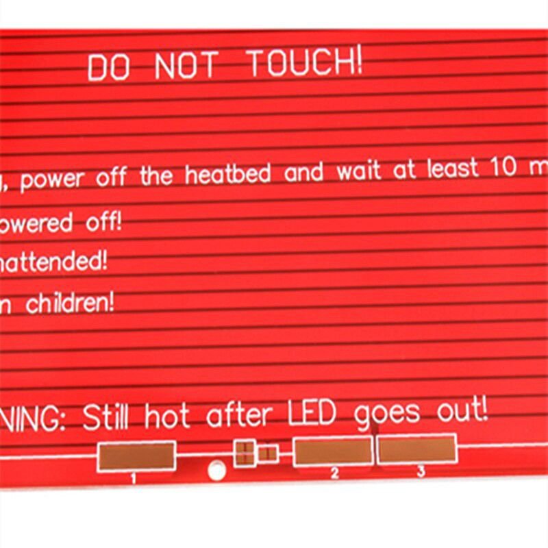 Mesa Aquecida Heatbed Mk2b 12/24V - Imagem 3