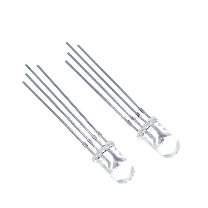 10 x Led Rgb 5mm Catodo Alto Brilho - Imagem 4