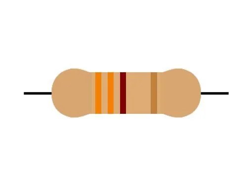 Resistor 360R 1/4W 5% — Kit 10 Unidades
