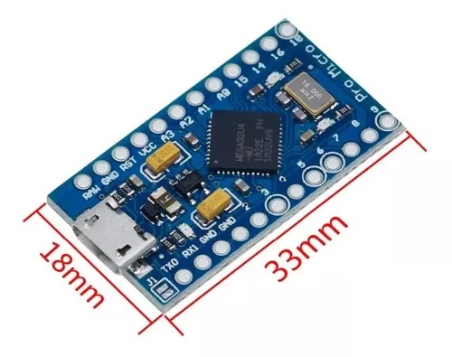 Arduino Pro Micro ATmega32U4 5V - Imagem 2
