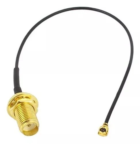 Cabo Pigtail U.FL IPX para RP-SMA Fêmea Wi-Fi