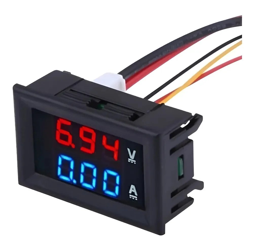 Voltímetro Amperímetro Digital DC 0-100V 0-10A
